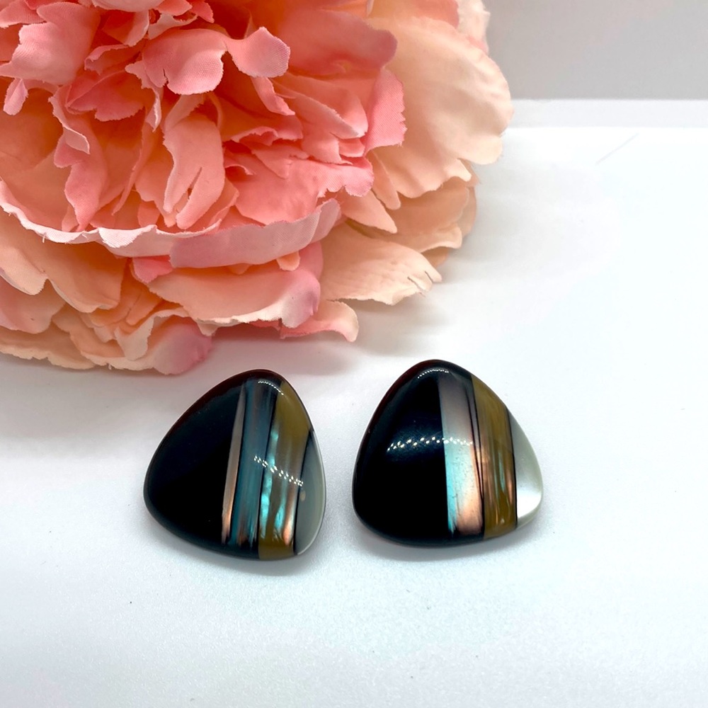Vintage 80’s Golden Girl earrings